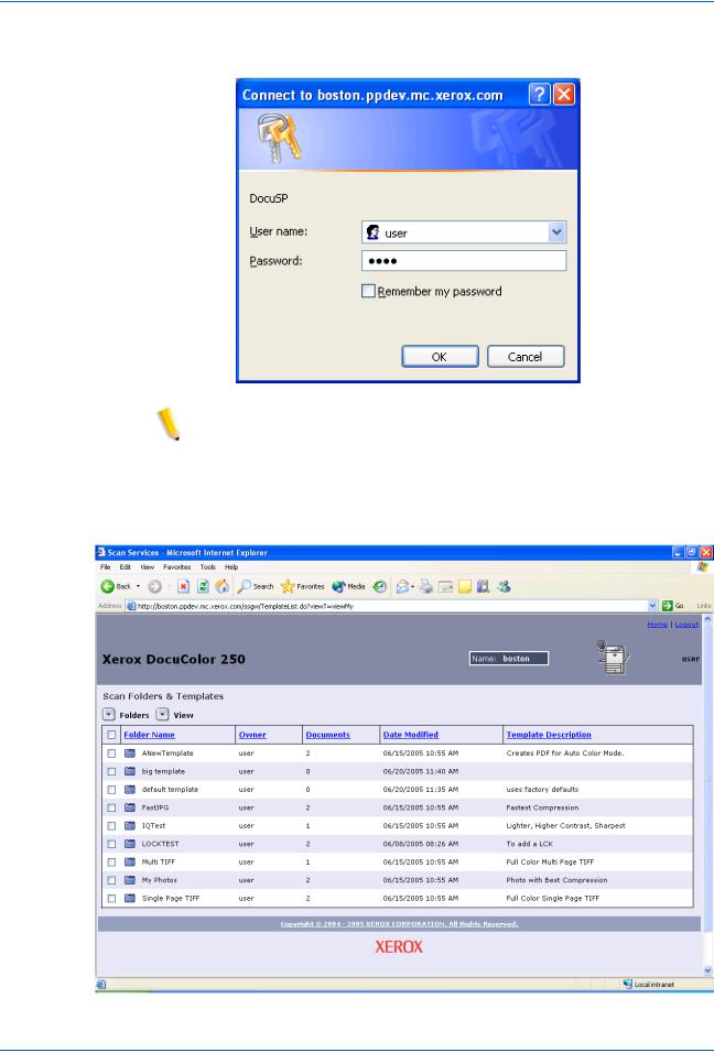 Xerox DocuColor 250 User Guide