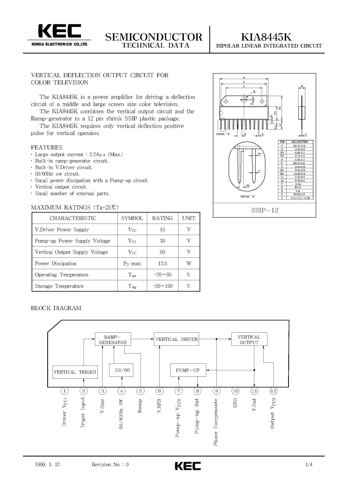 KEC KIA8445K Datasheet