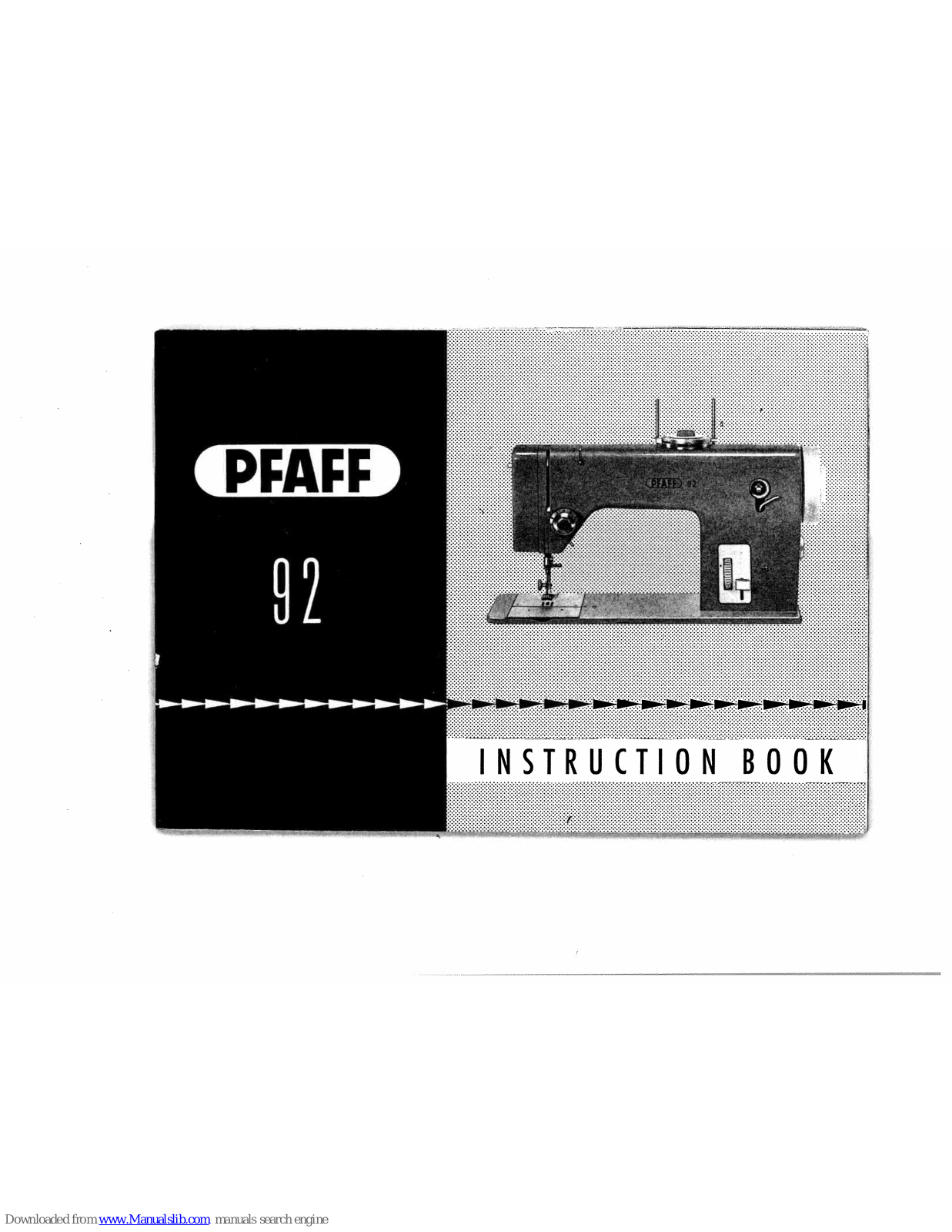Pfaff 92 Instruction Book - ManualMachine.com