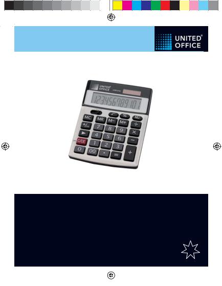 United Office Desktop Calculator User Manual