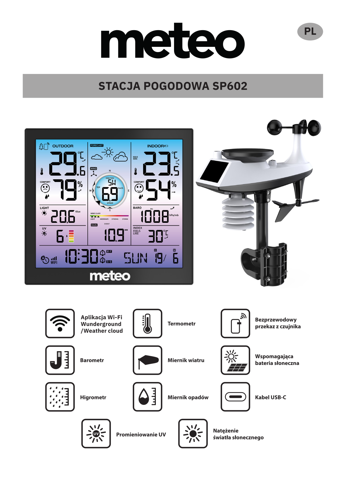 METEO SP602 User guide - ManualMachine.com