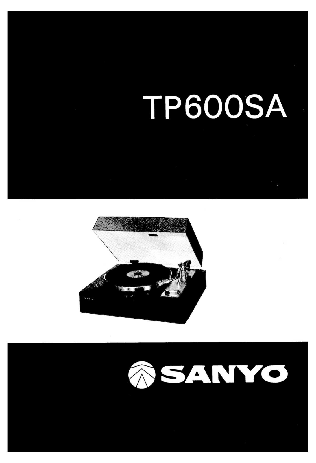 Sanyo TP-600SA Owners Manual