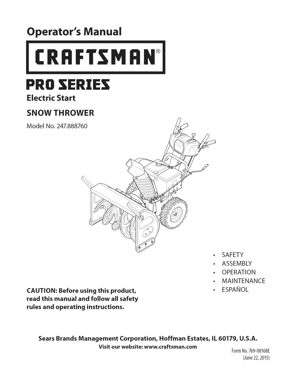 MTD 31CH95SI799 Owner’s Manual