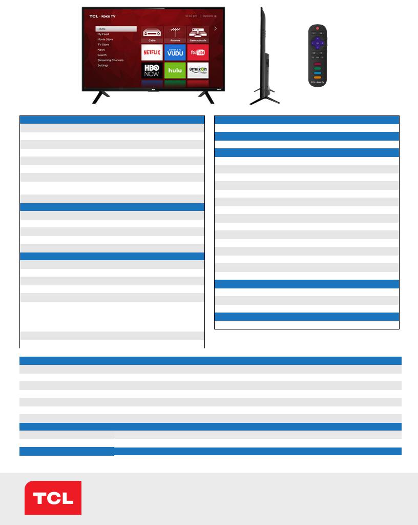 TCL S403 User Manual