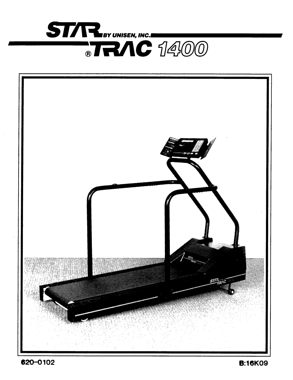 Star Trac 1400 User Manual