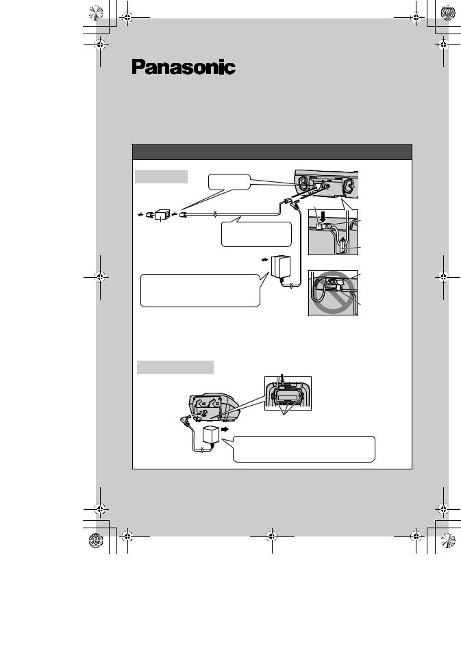 Panasonic KX-TG8012RU, KX-TG8021RU, KX-TG8011RU Quick guide