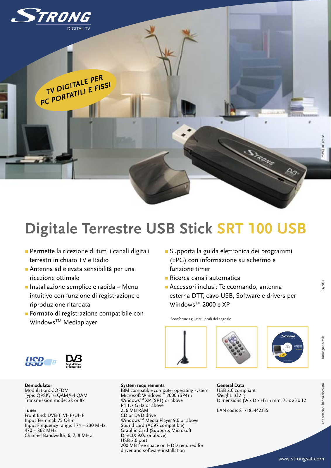 Strong SRT 100 USB BROCHURE