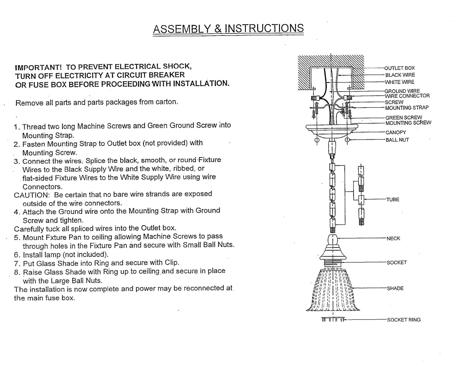 Alcott Hill W006270779 Installation & Assembly - ManualMachine.com