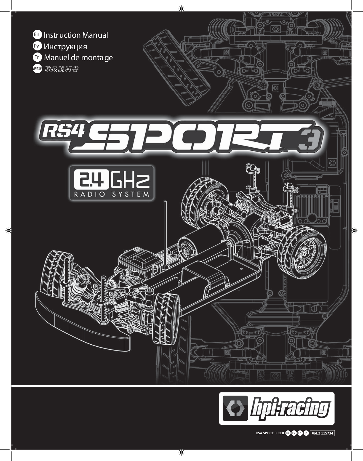 HPI Racing RS4 Sport 3 User Manual