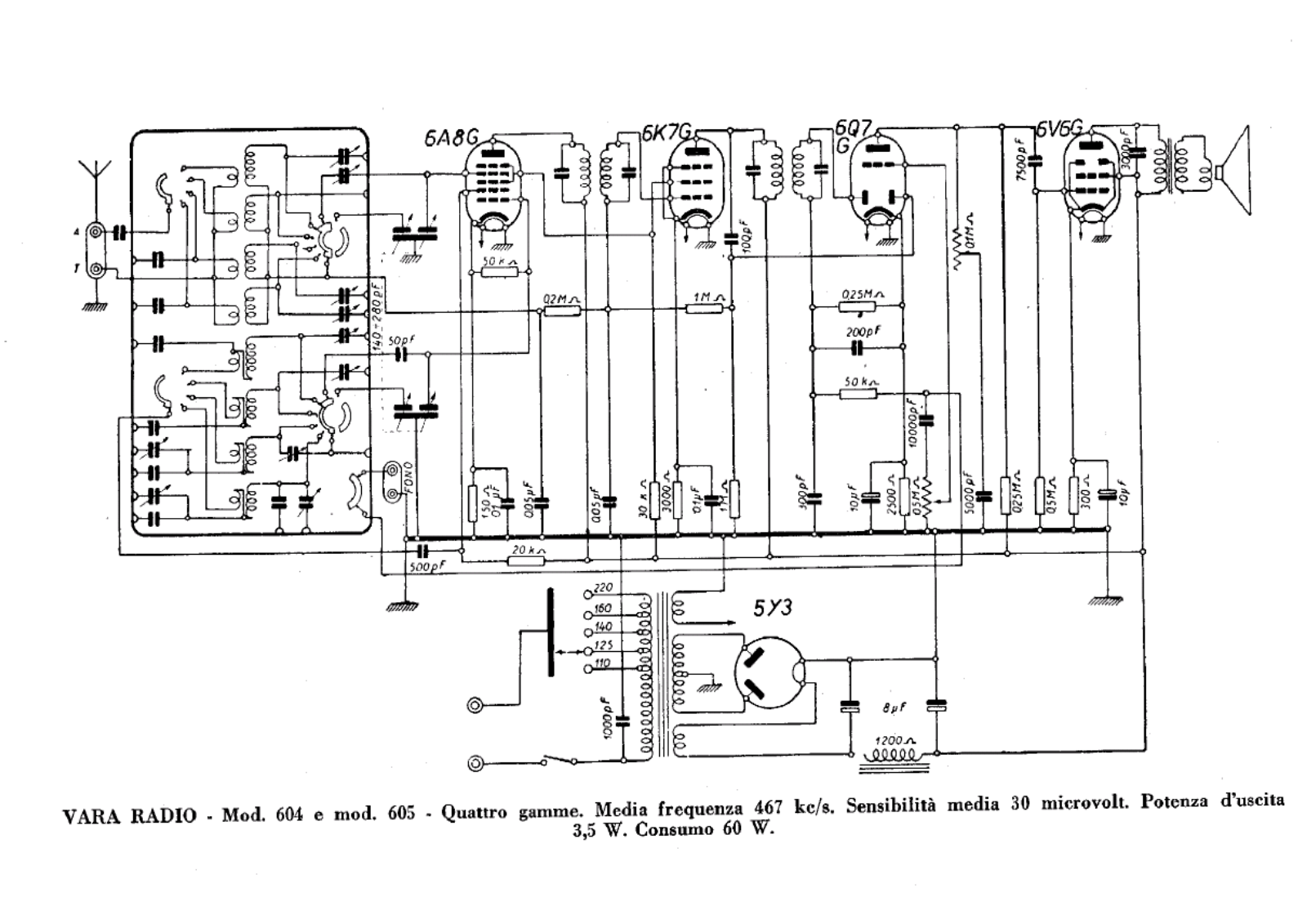 VARA 604605 schematic - ManualMachine.com