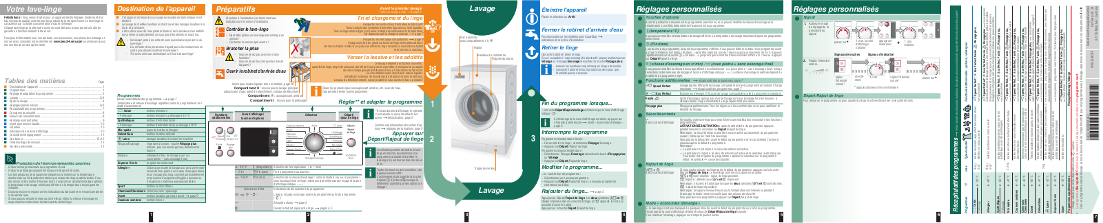 Bosch WAS32482FF User Manual