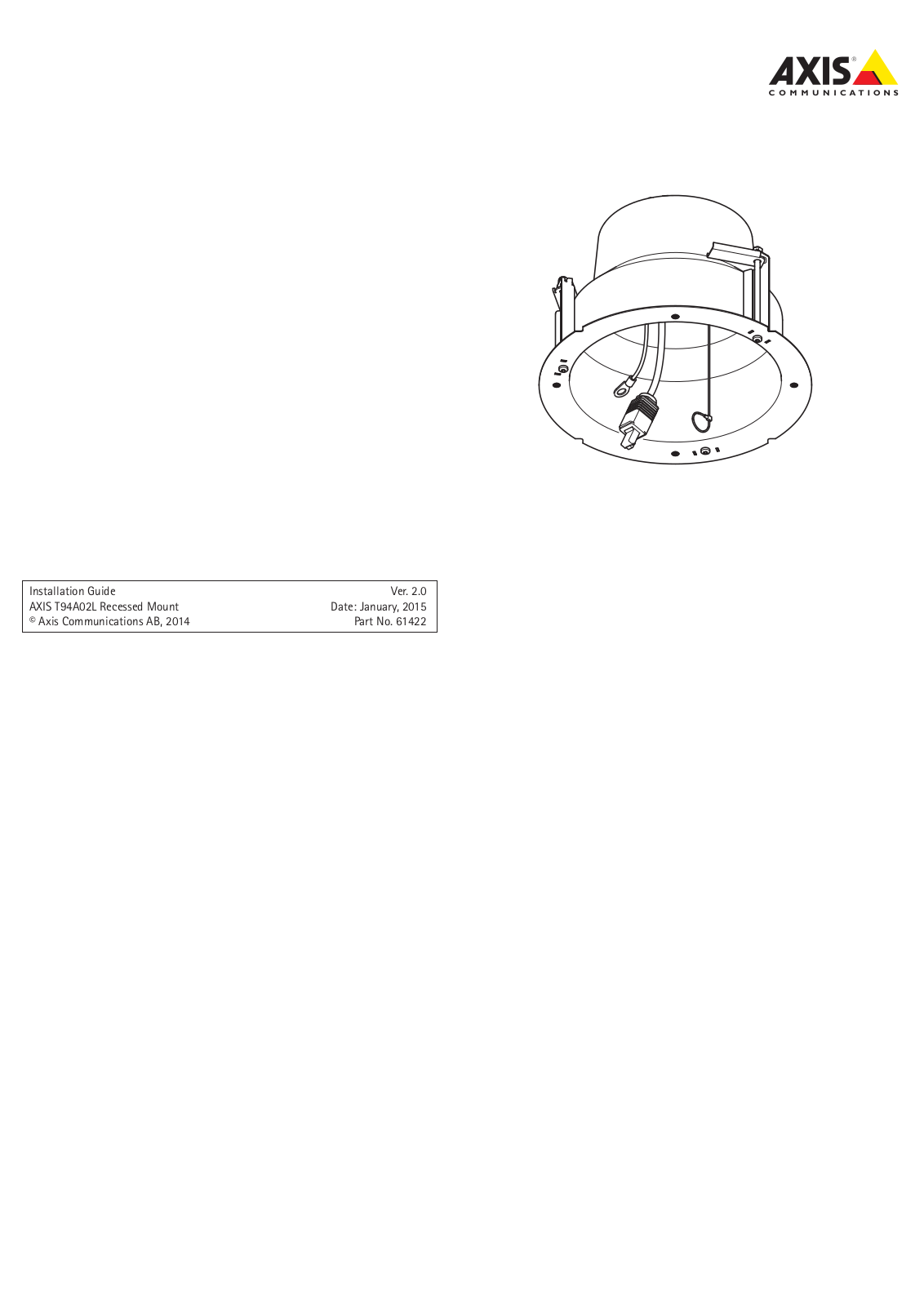 Axis T94A02L Service Manual