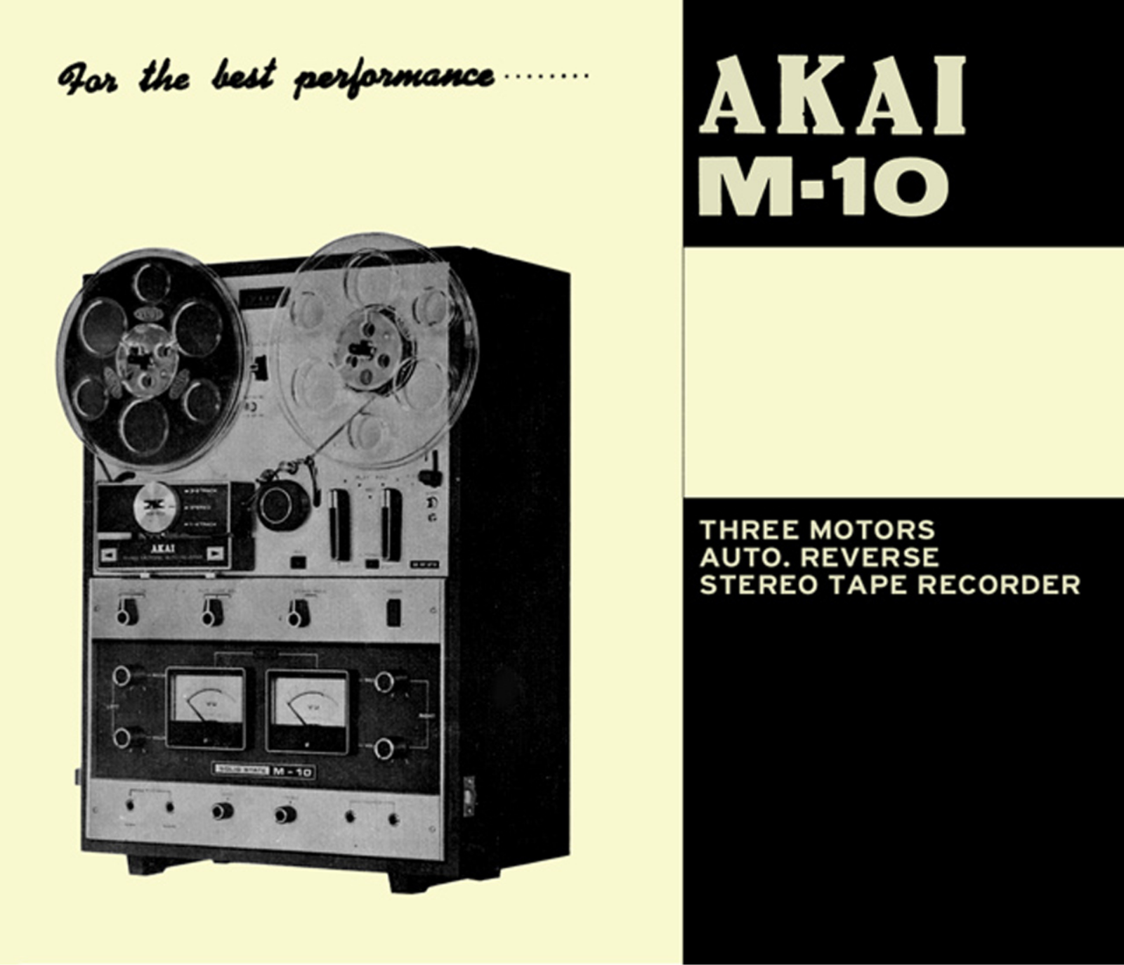 Akai M-10 Owners manual