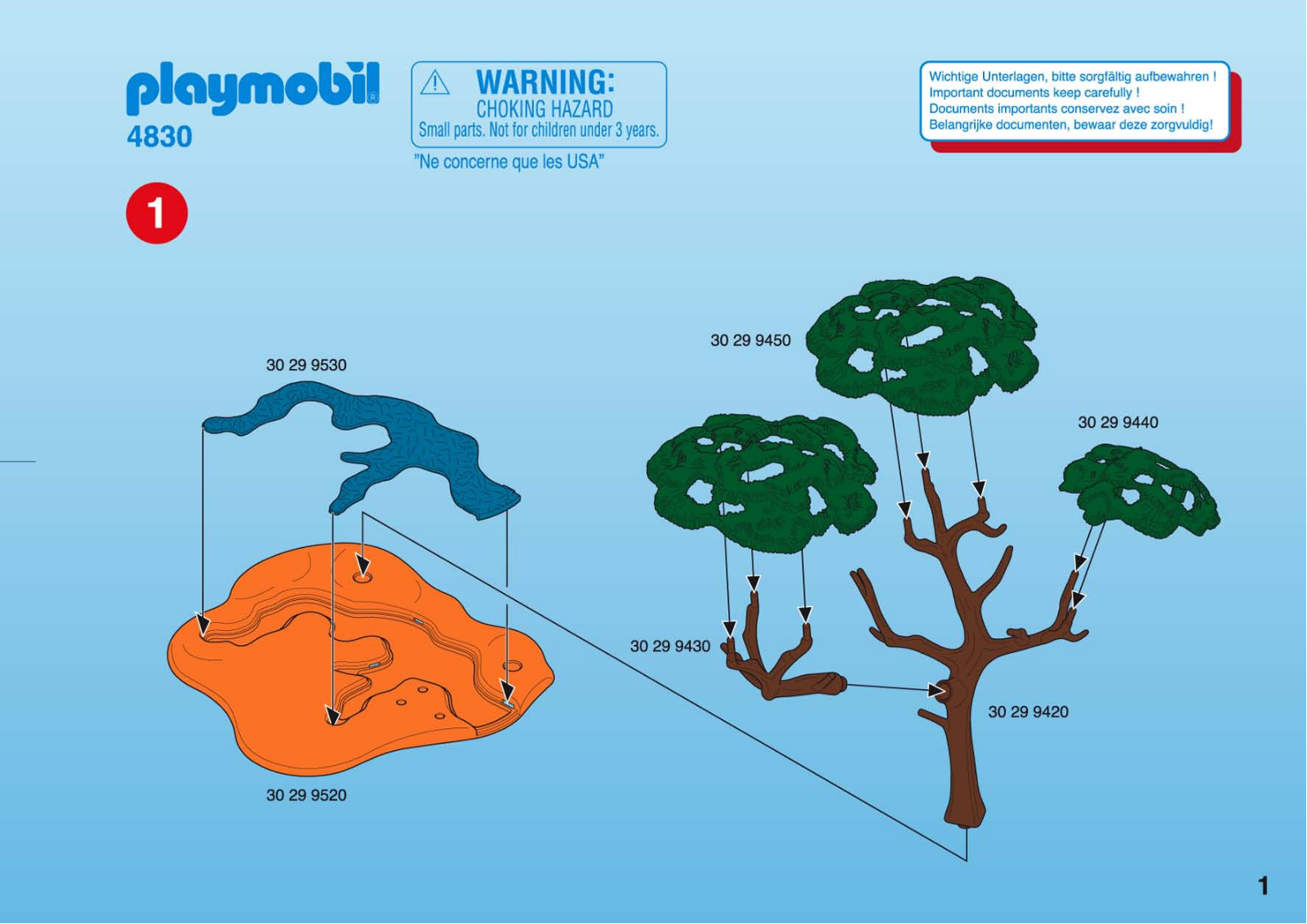 Playmobil 4830 Instructions