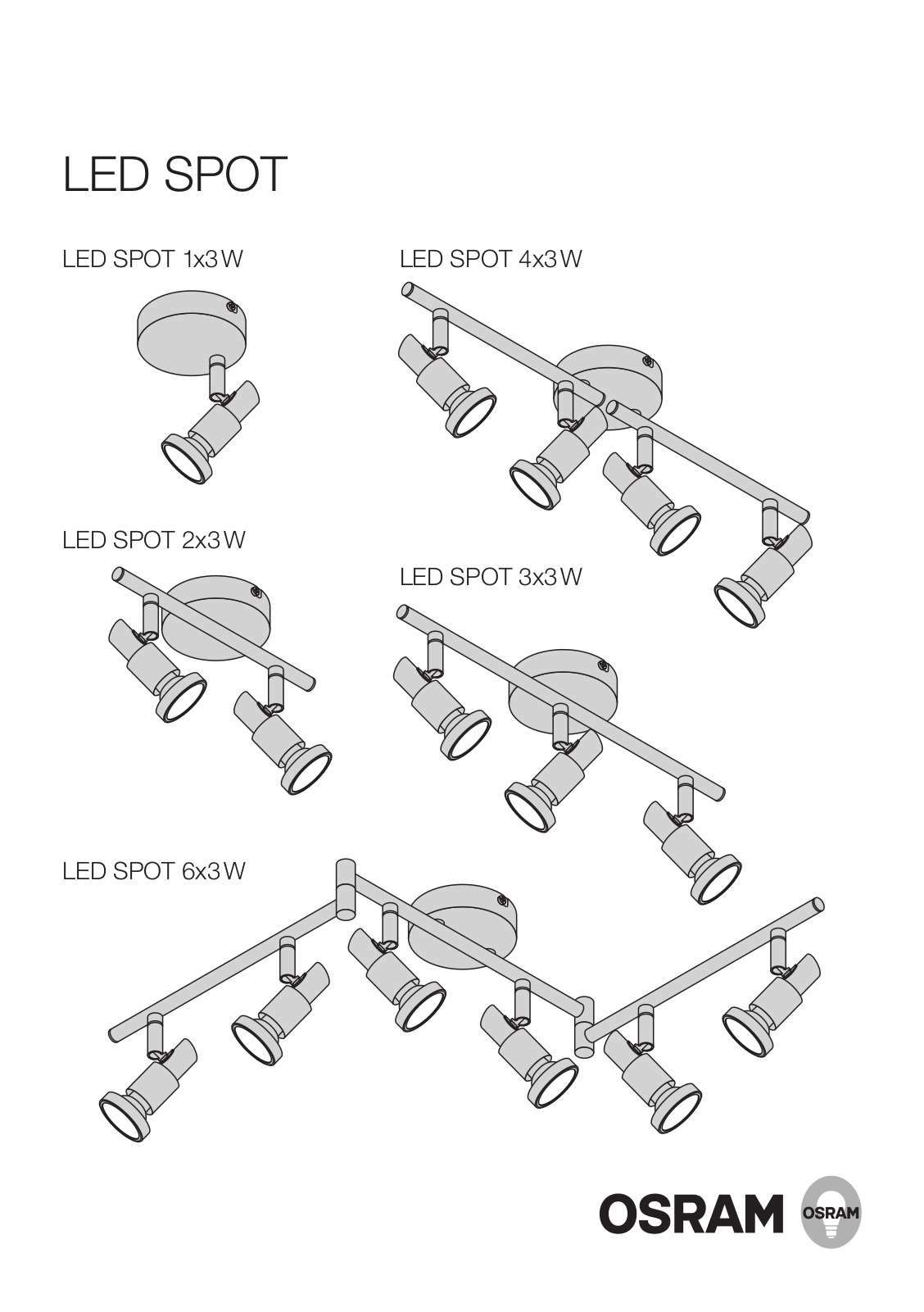 OSRAM LED SPOT Data Sheet