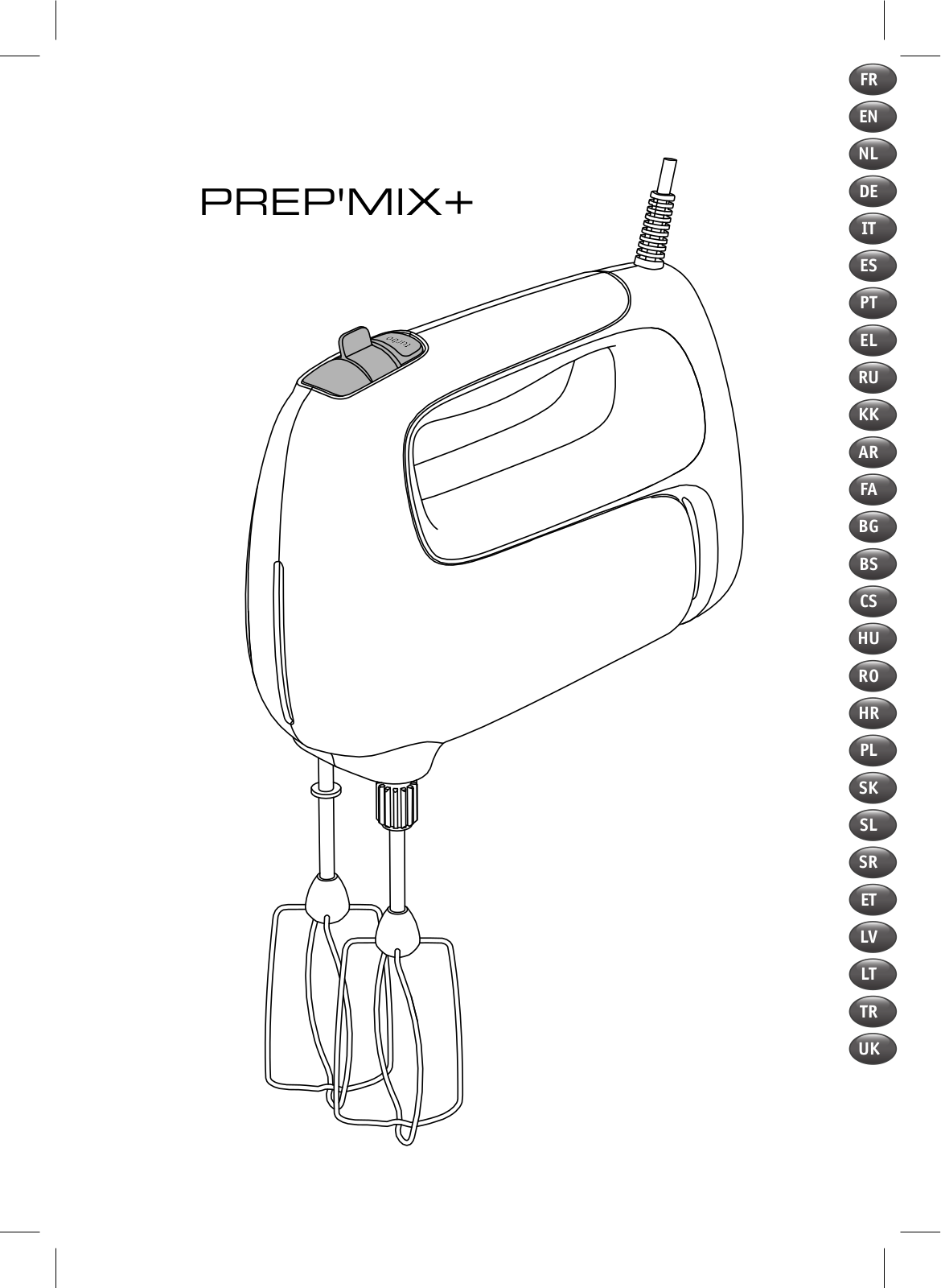 TEFAL Prep' Mix+ HT464138 User guide - ManualMachine.com
