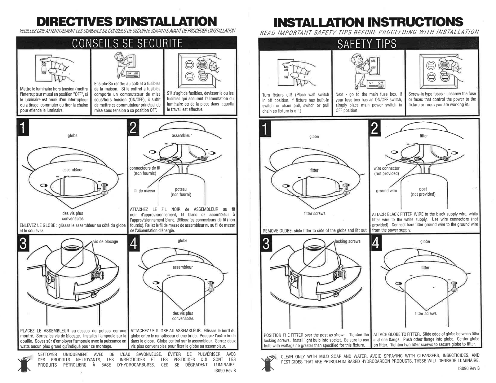 Westinghouse 6686100 Instruction Manual