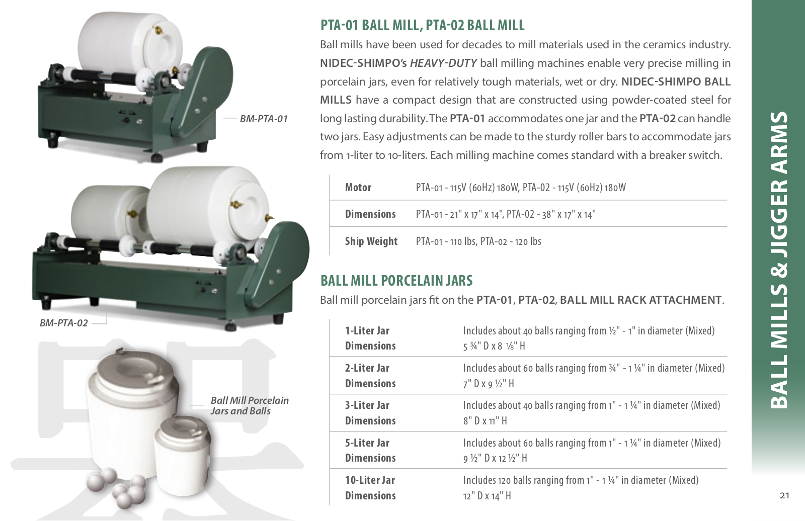 Shimpo BMJ-10L, BMJ-1L, BMJ-2L, BMJ-3L, BMJ-5L Data Sheet