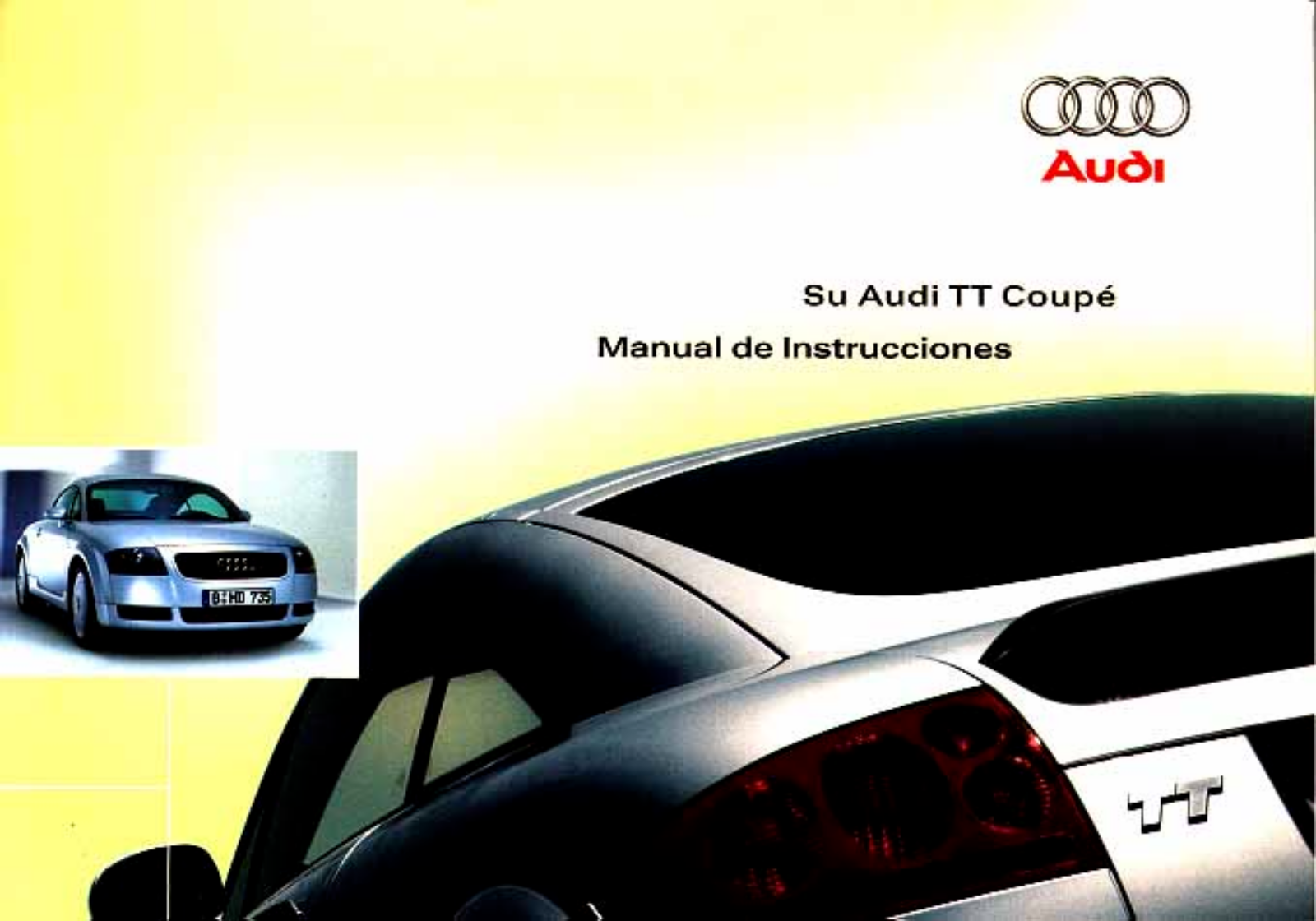 Audi TT COUPE Instructions Manual