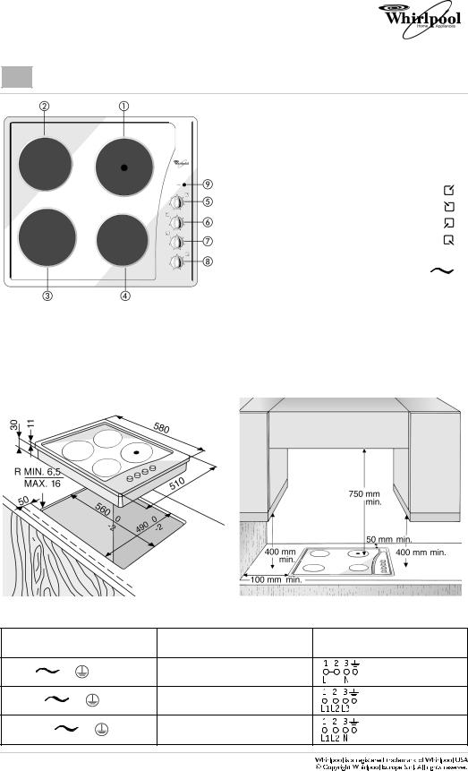 Whirlpool AKM330/IX INSTRUCTION FOR USE