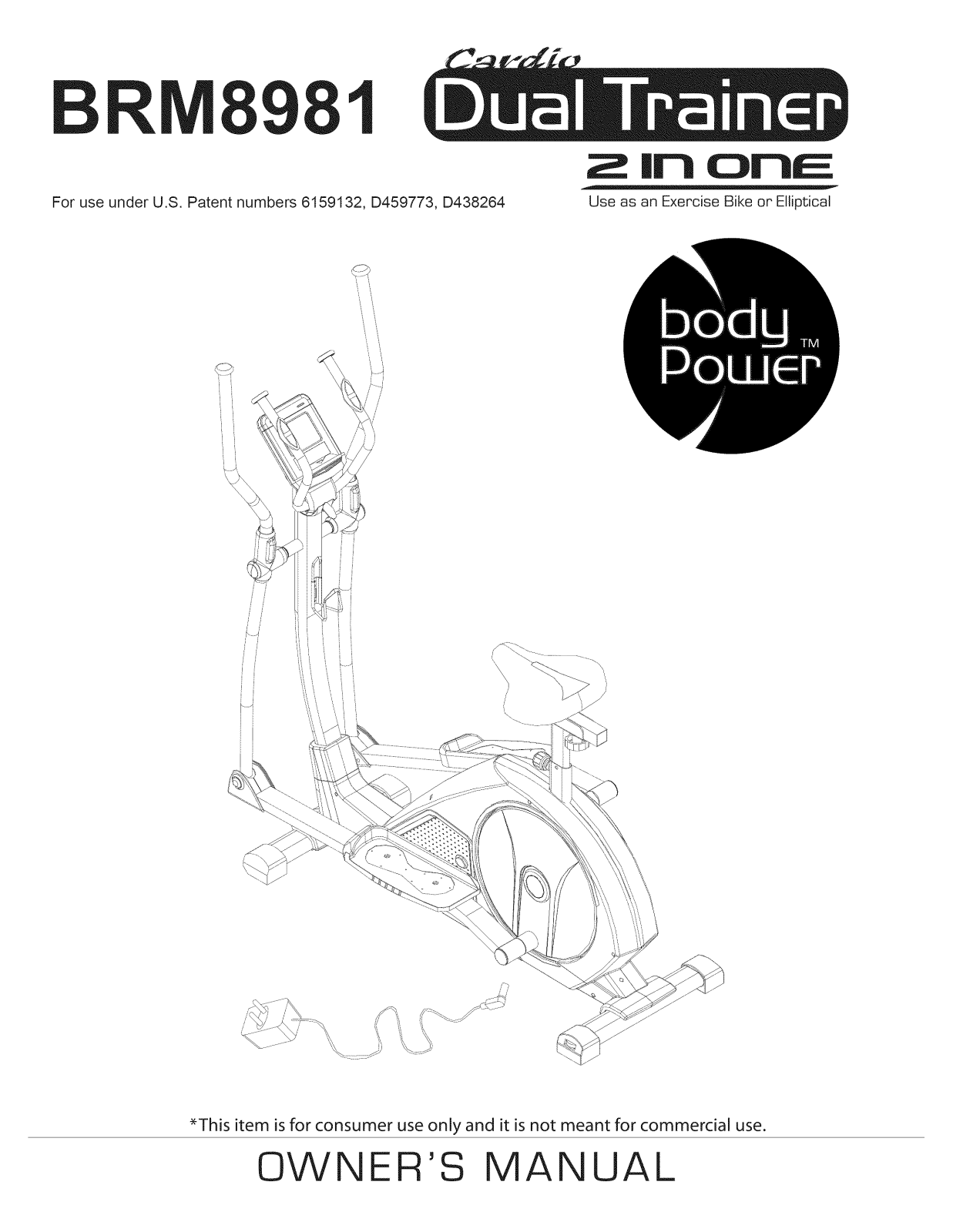 Body Flex Sports BRM8981 Owner’s Manual