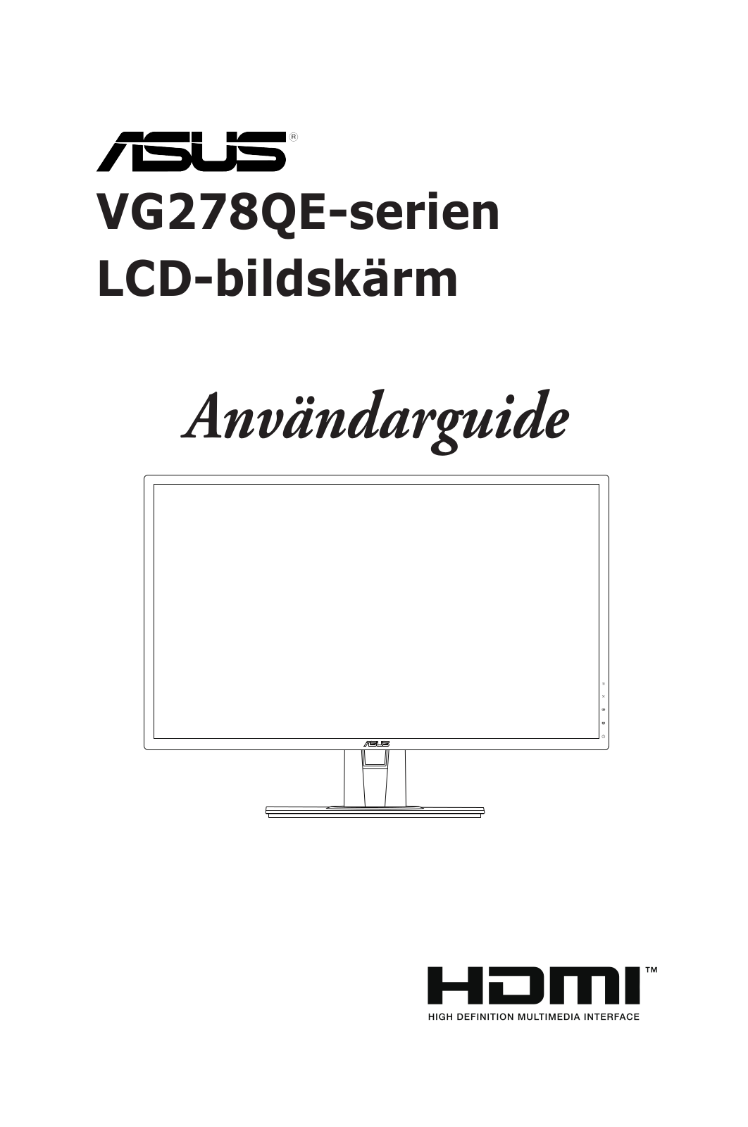 Asus VG278QE User Guide