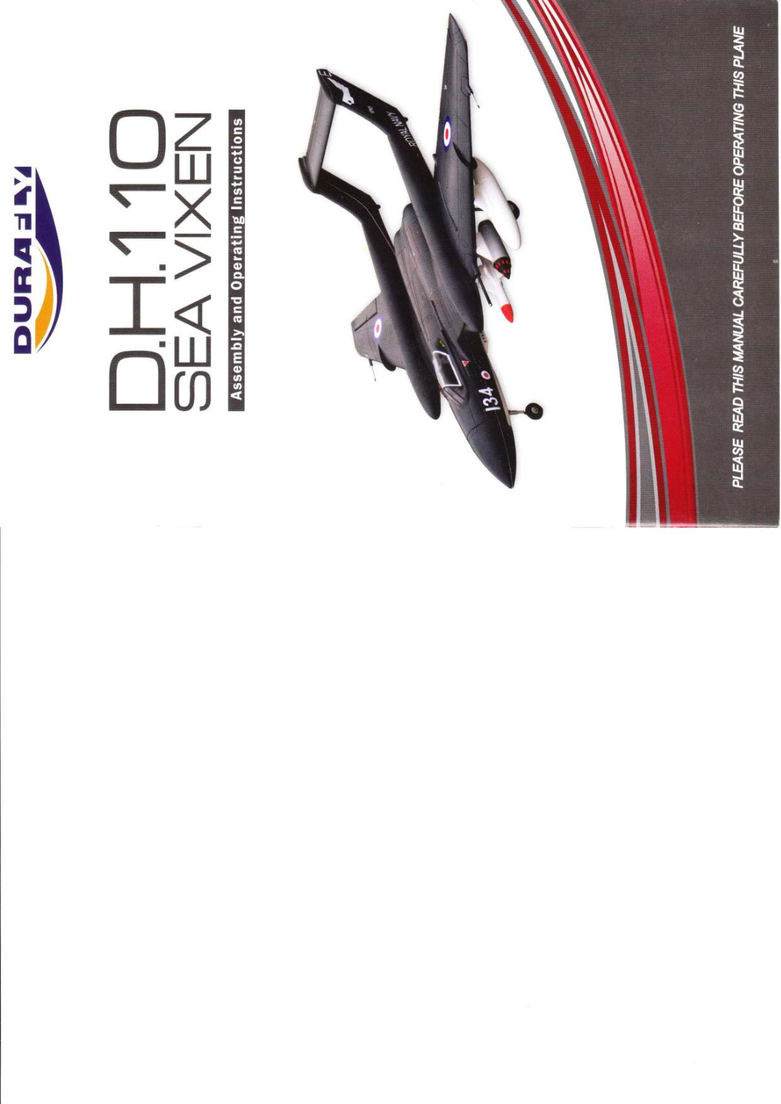 Durafly DH 110 Sea Vixen User guide - ManualMachine.com