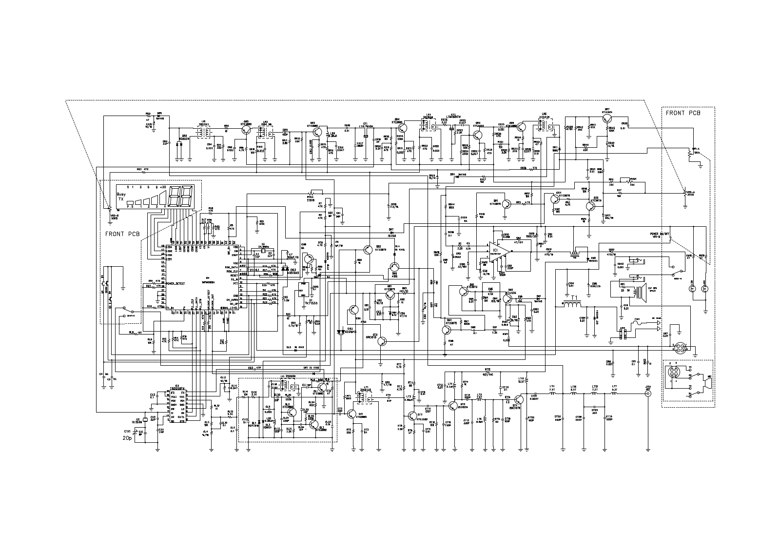 cobra 19dx Schematic