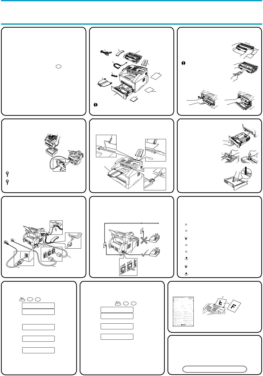 Brother FAX-475e User Manual