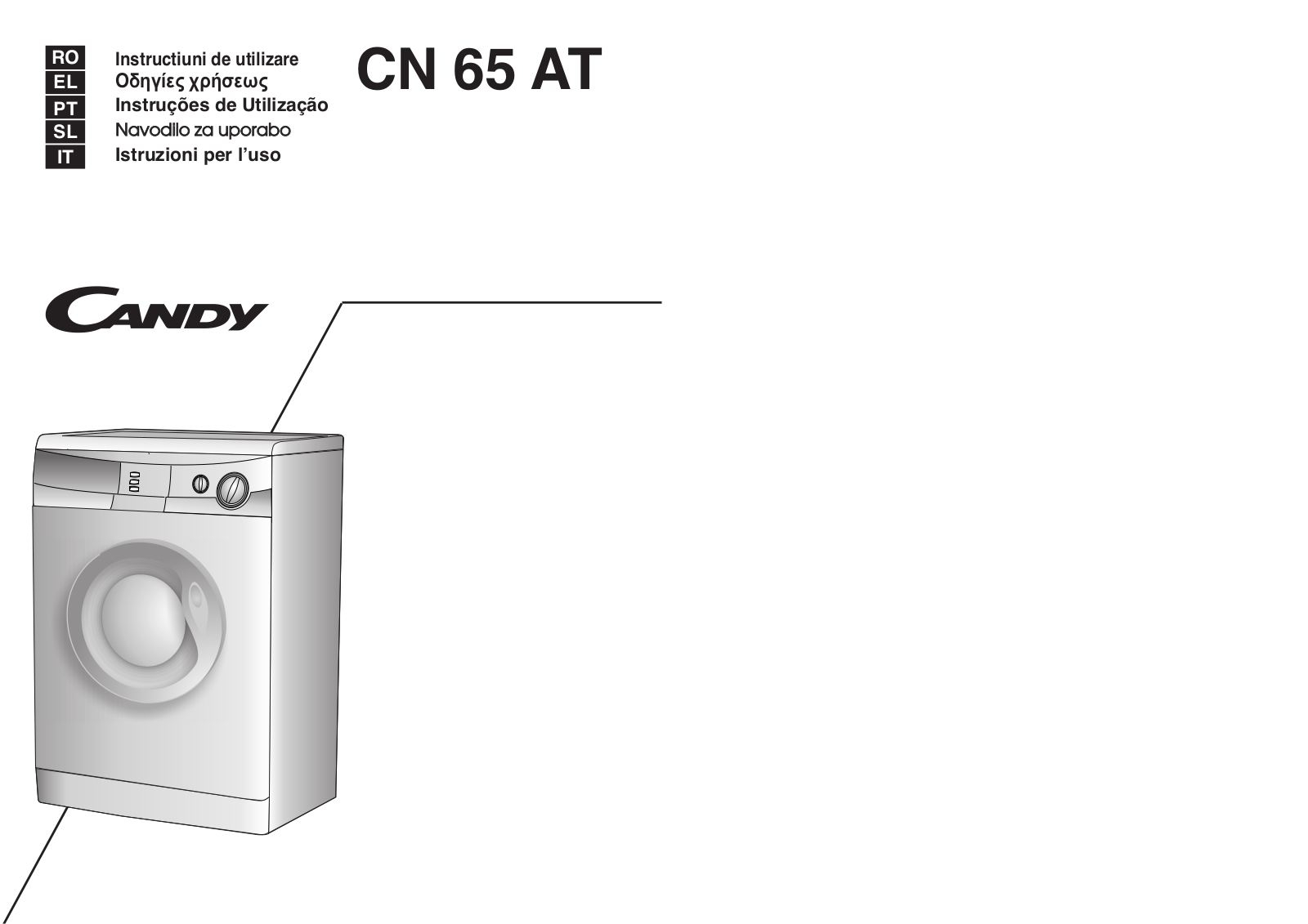 Candy CN65AT User Manual