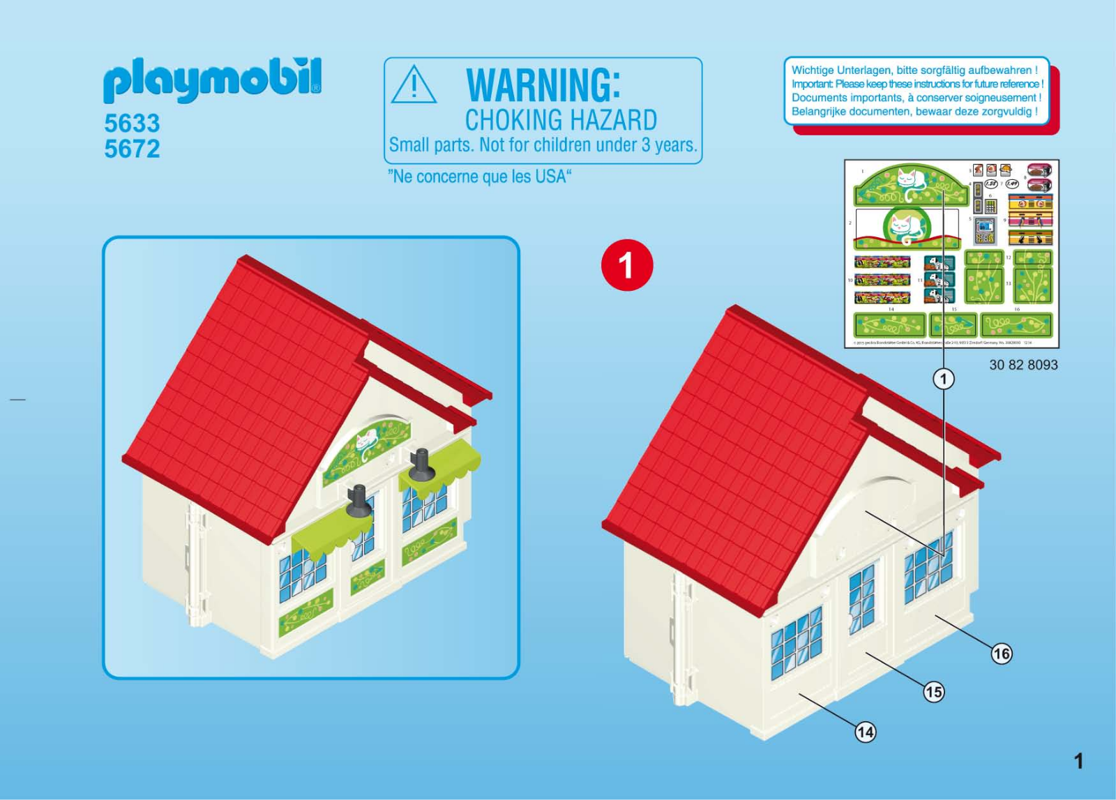 Playmobil 5672 Instructions