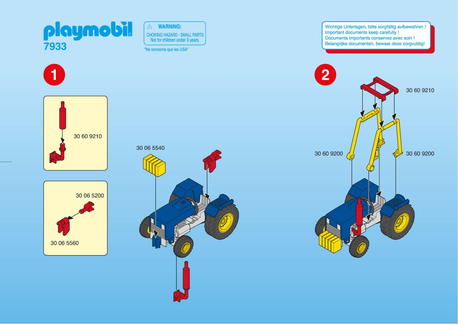 Playmobil 7933 Instructions