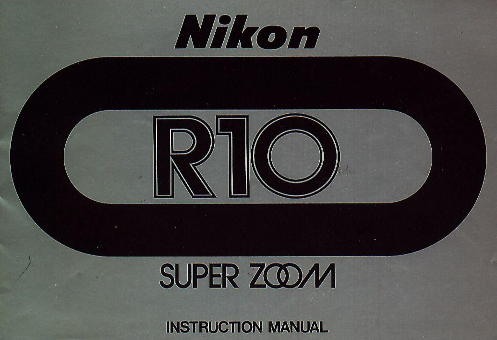 Nikon R10 Super Zoom Instruction Manual