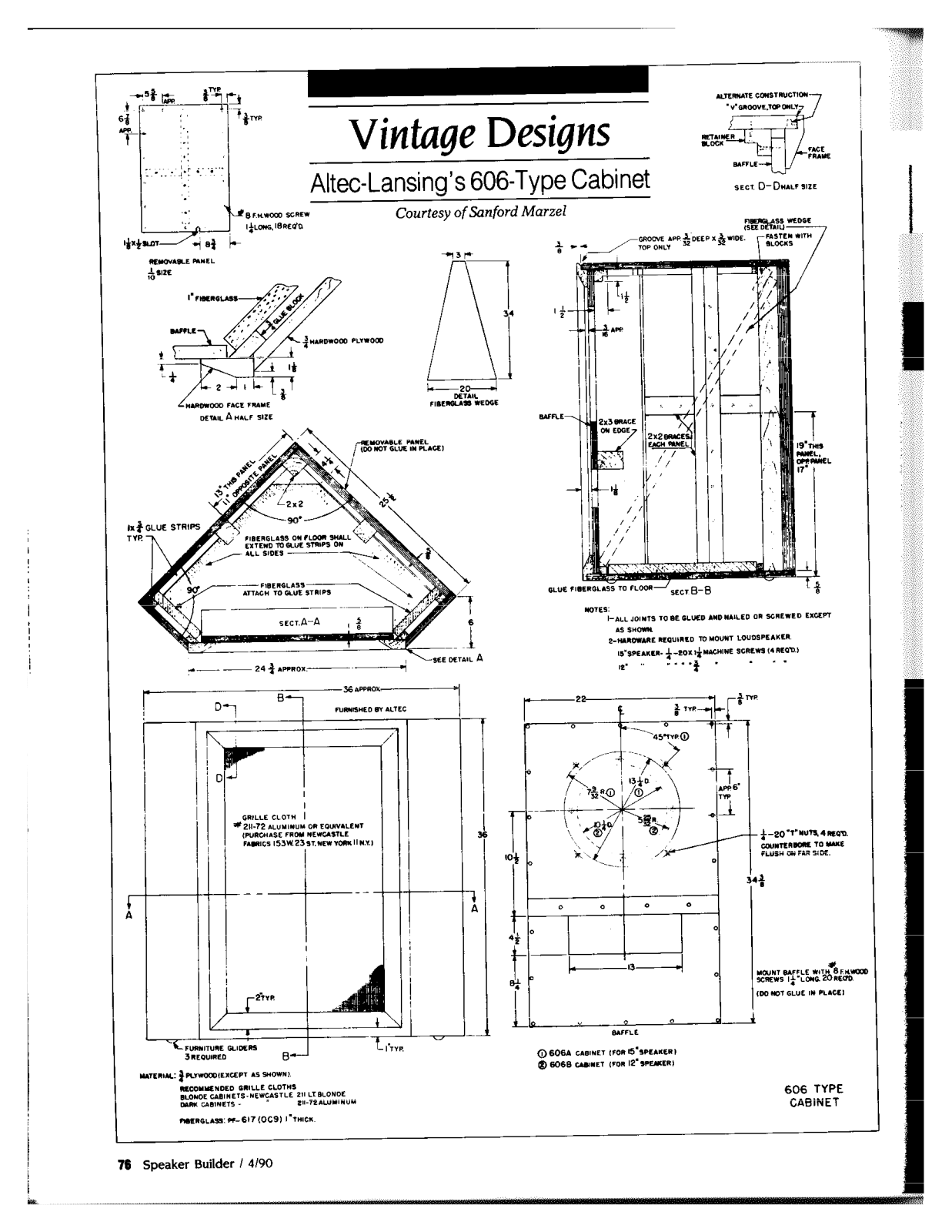 Altec lansing 606 User Manual