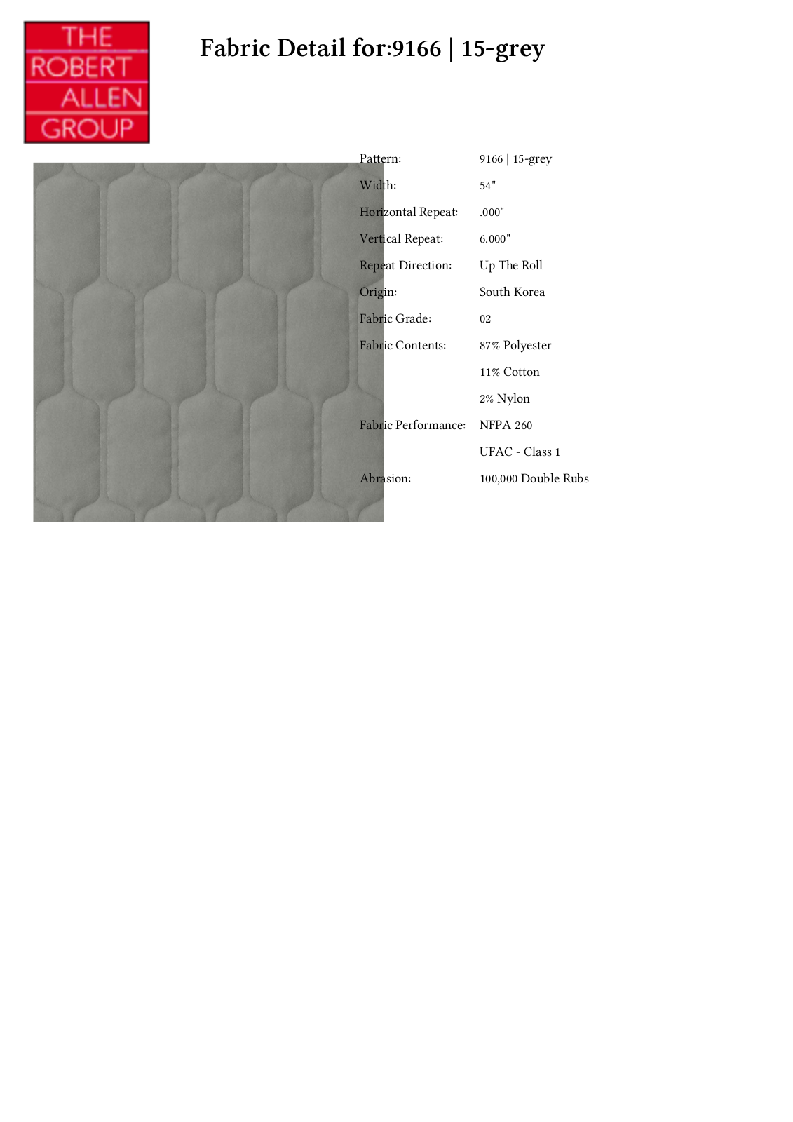 Duralee CRAL4560 Specifications - ManualMachine.com