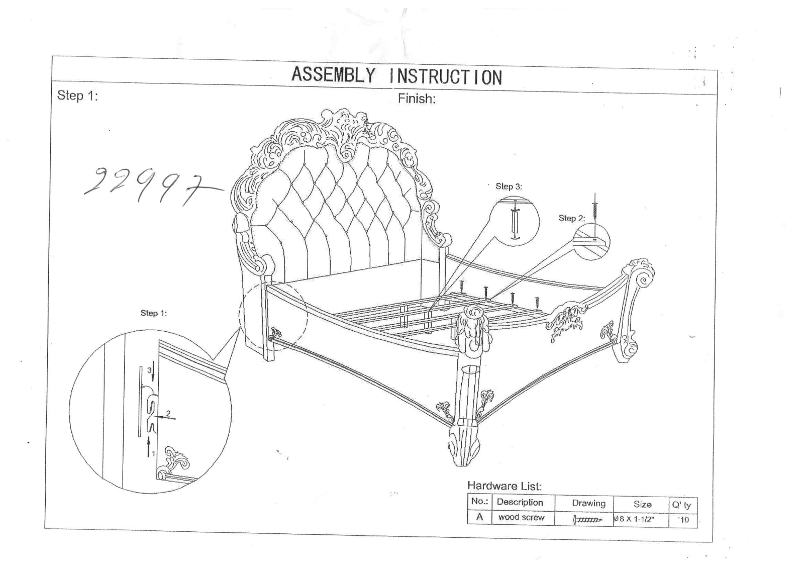 A&J Homes Studio AJHS2277 Installation & Assembly - ManualMachine.com