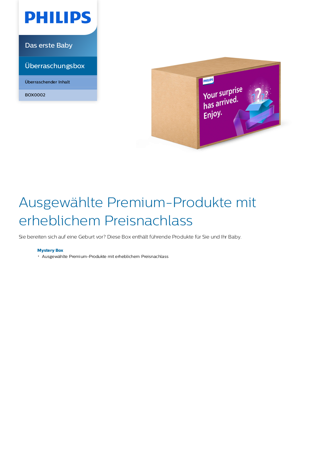 Philips BOX0002 Leaflet - ManualMachine.com