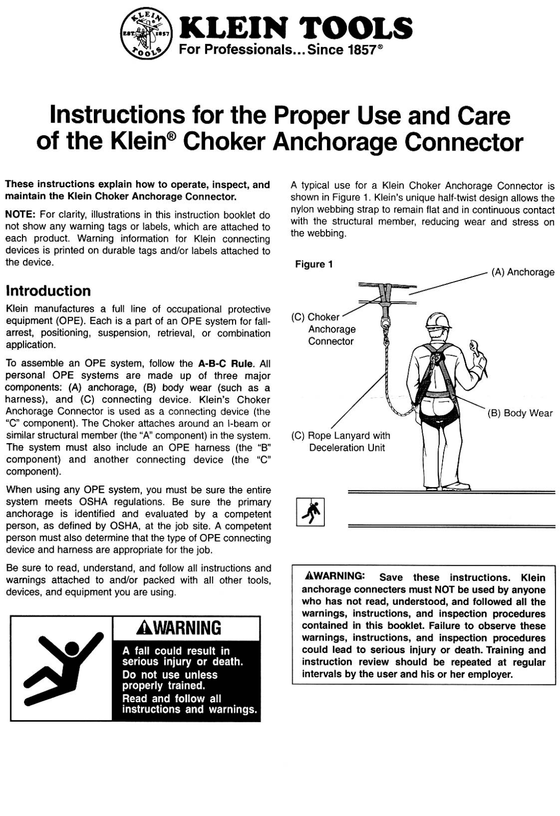 Klein 87921 Installation Manual - ManualMachine.com