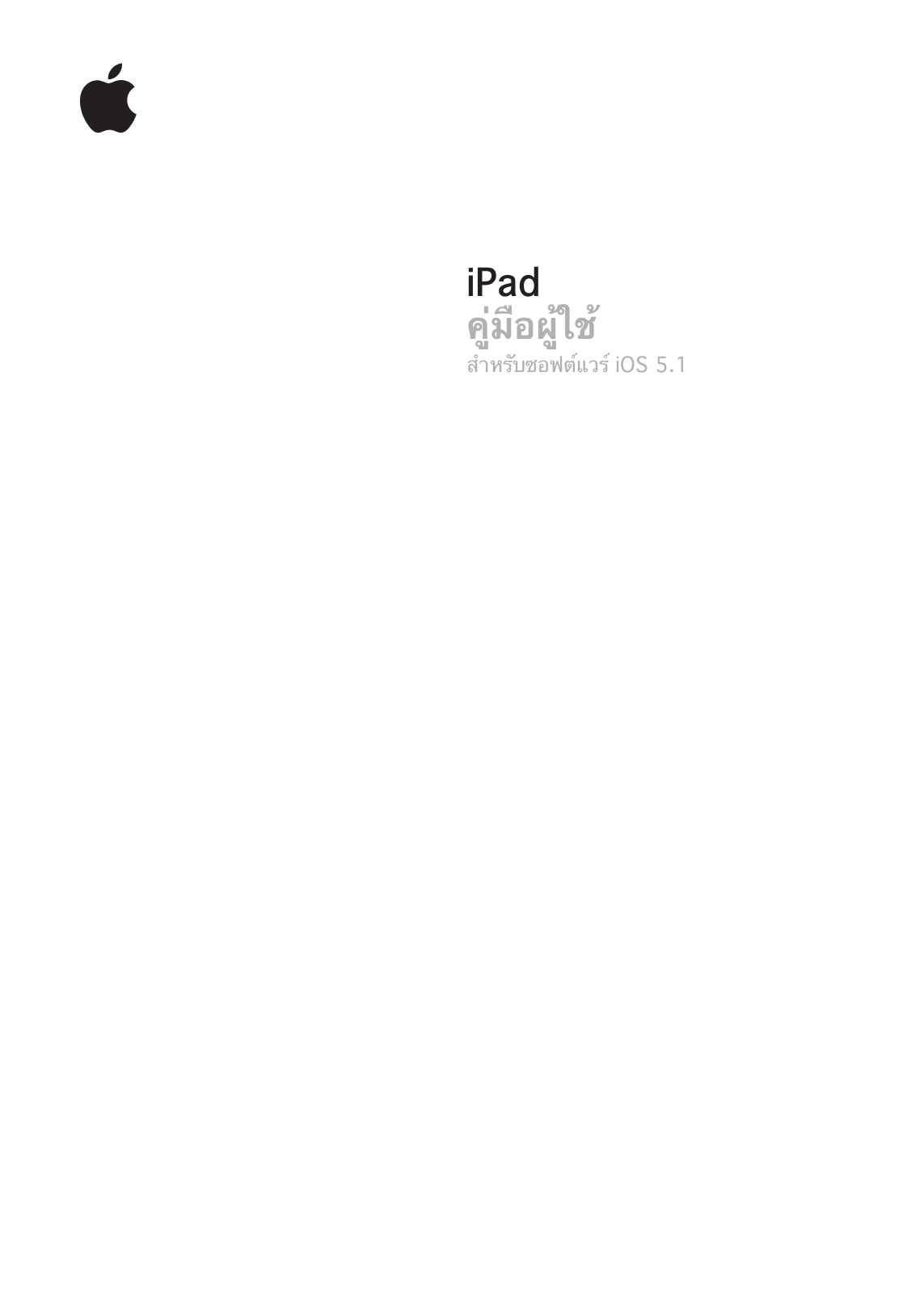 APPLE ipad ios 5.1 User Manual