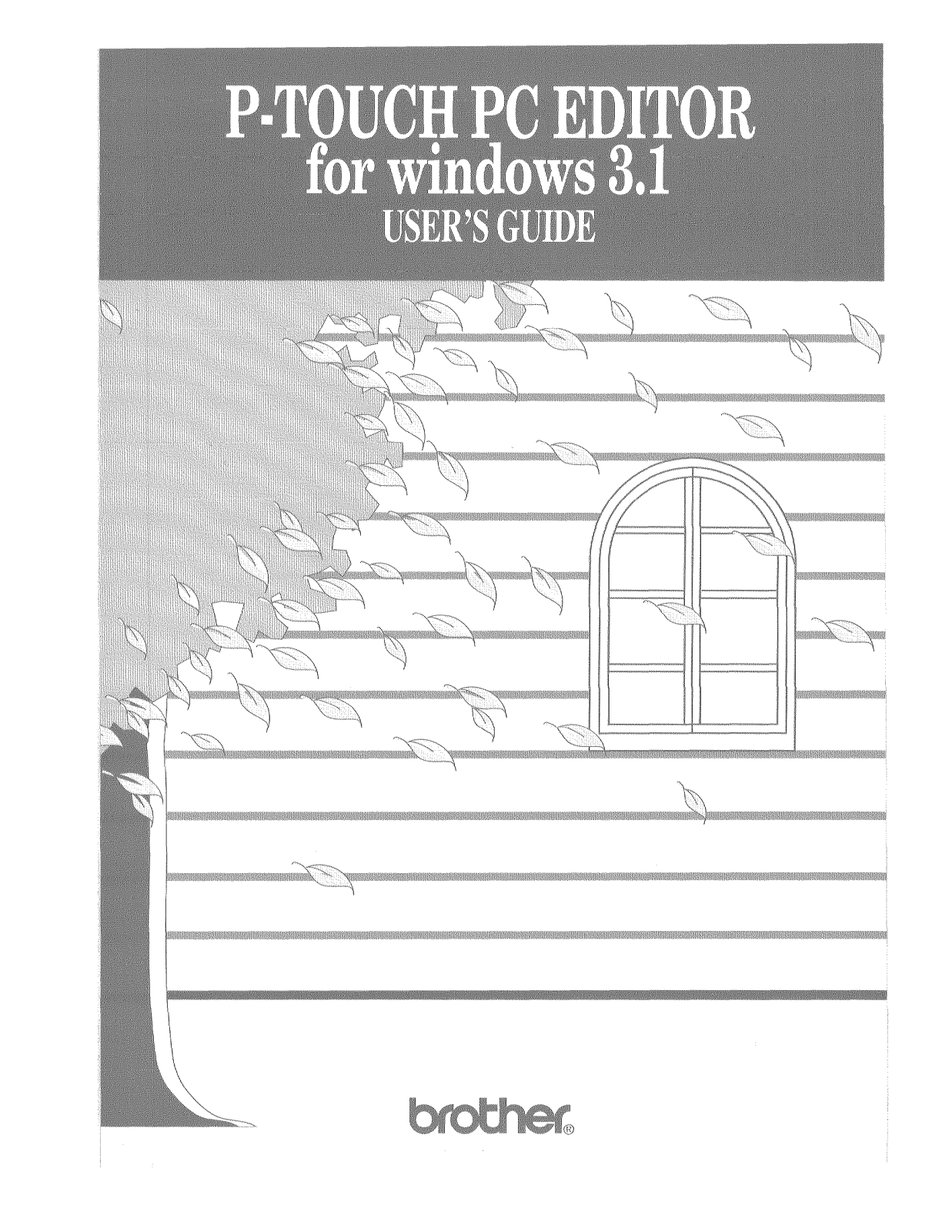 Brother PT-PC EDITOR WINDOWS User Manual