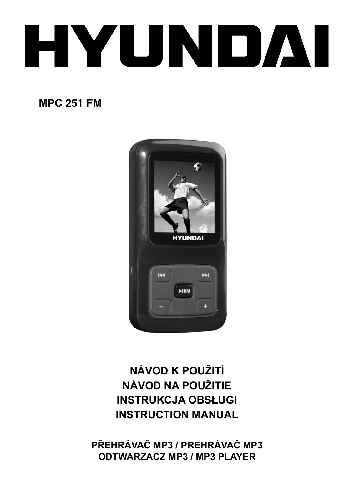 Hyundai MPC 251 FM User Manual