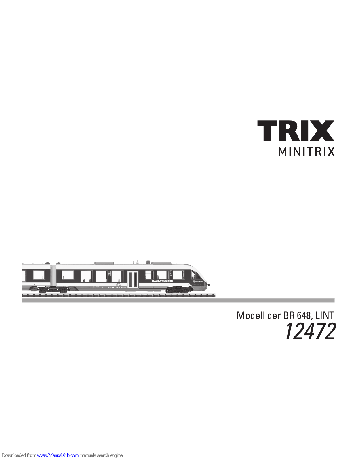 Trix minitrix BR 648 User Manual