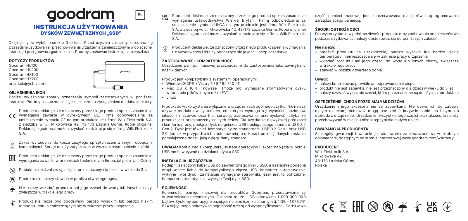 GOODRAM HX200 User guide - ManualMachine.com