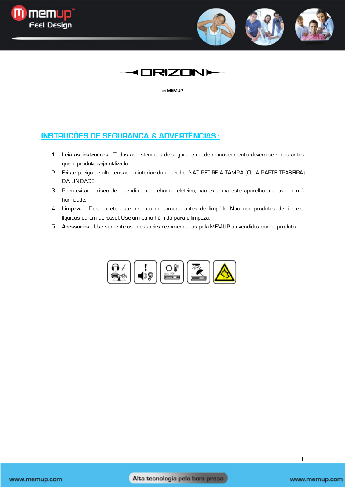 Memup ORIZON User Manual