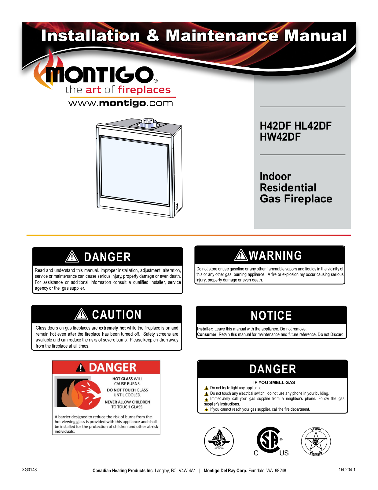 Montigo H42DF User Manual