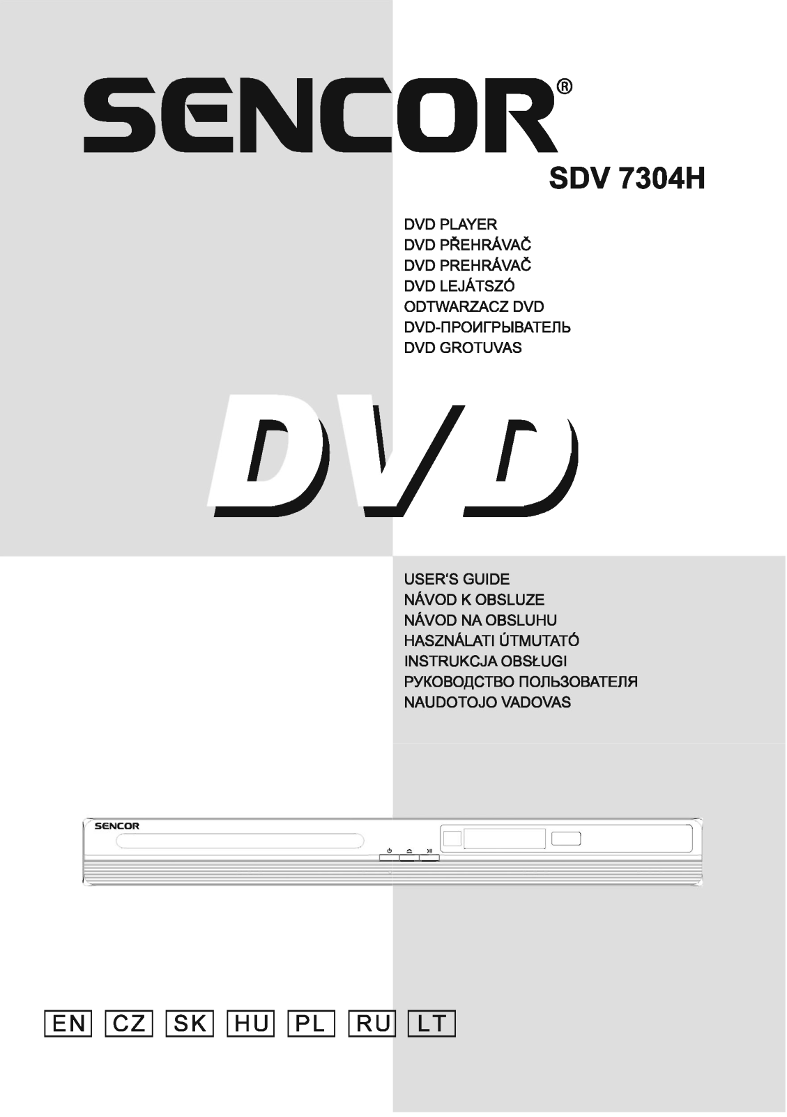 Sencor SDV 7304H User Manual