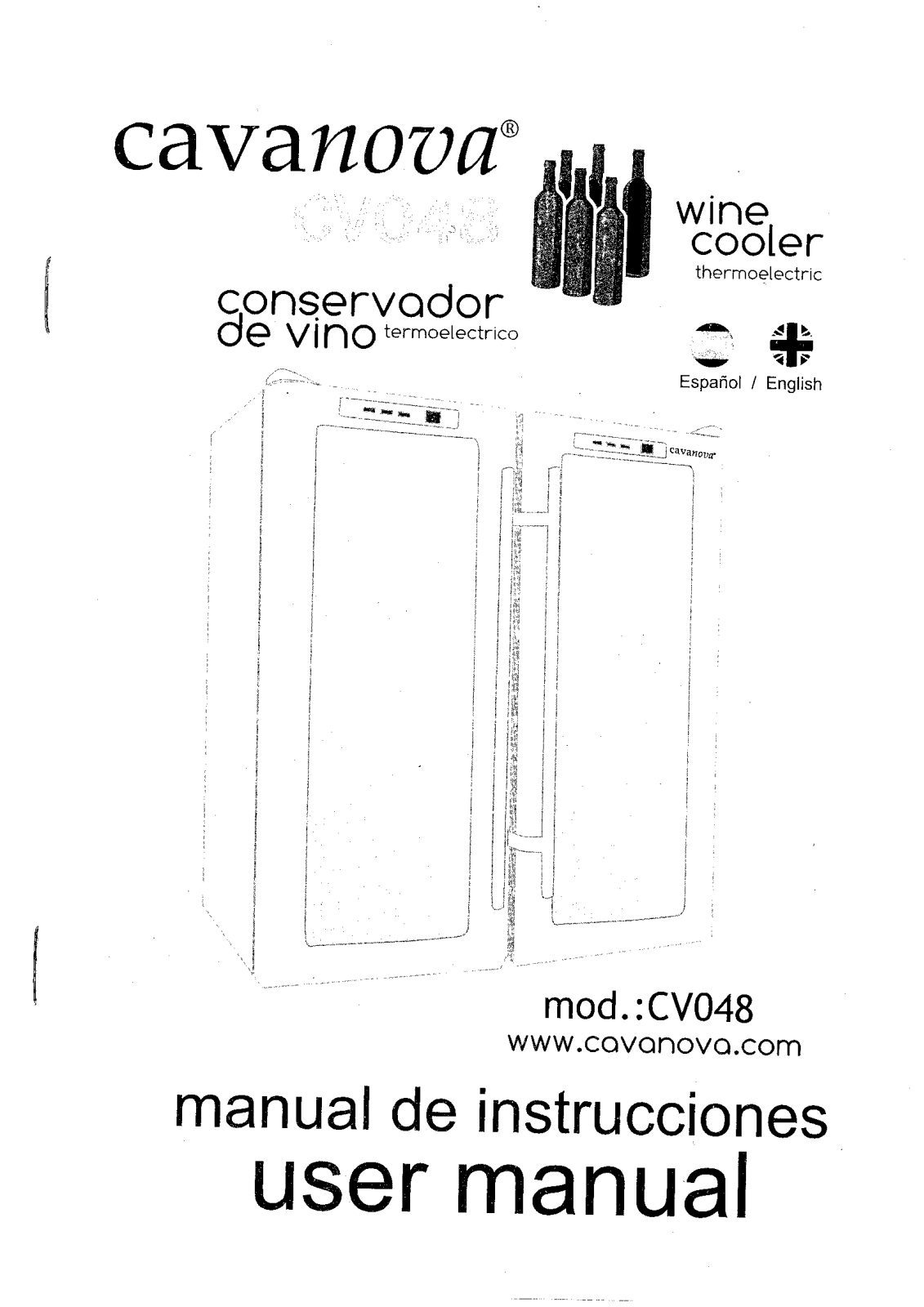 Cavanova CV048 User guide