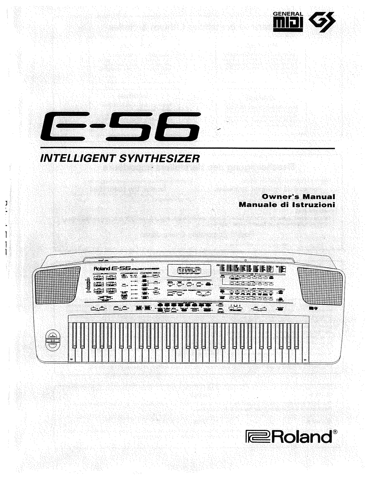 Roland Corporation E-56 Owner's Manual