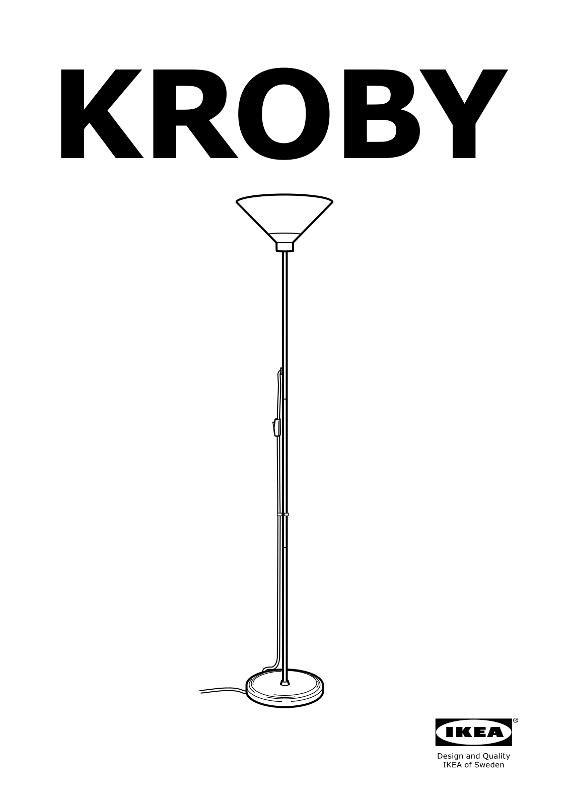 IKEA KROBY User Manual