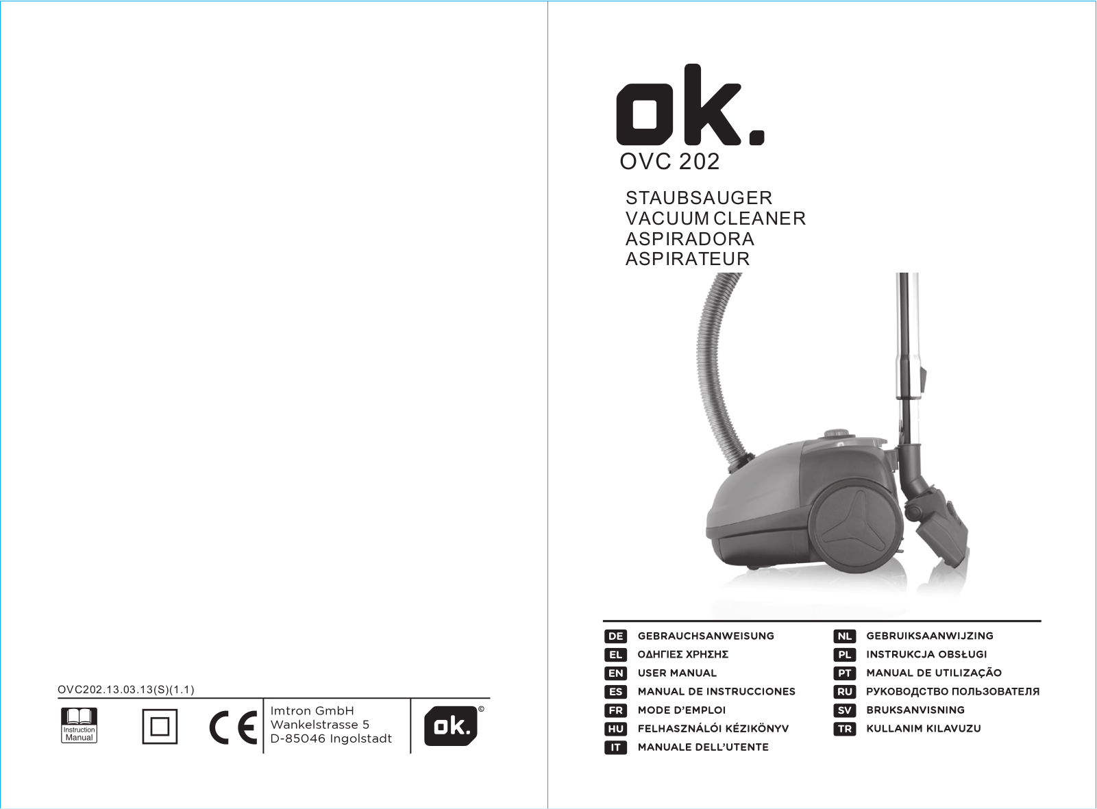 OK OVC 202 User Manual